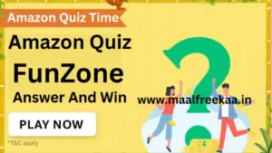 Amazon FunZone Quiz Answers