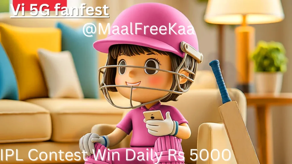 Vi 5G T20 IPL Contest Win Daily Rs 5000