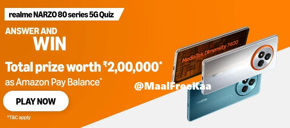 realme NARZO 80 Series 5G Quiz Answers Win Big