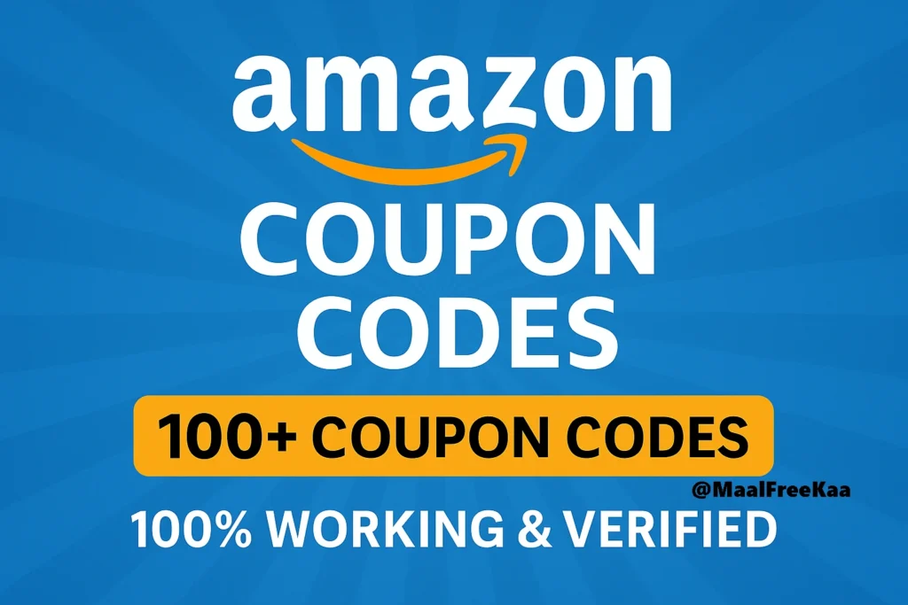 100+ Amazon Coupon Codes – 100% Working & Verified