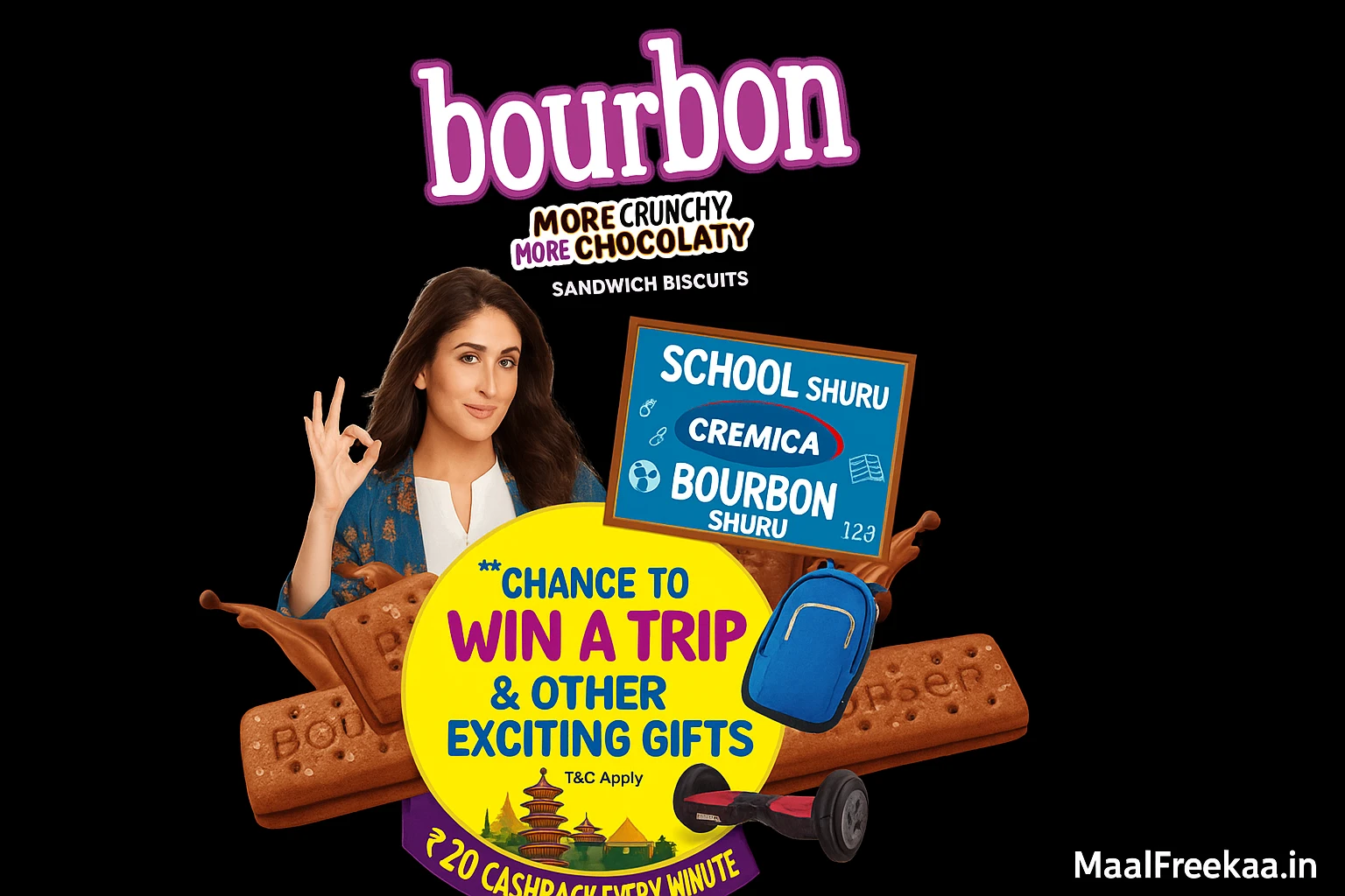 Cremica Bourbon School Shuru Contest 2025 Prizes