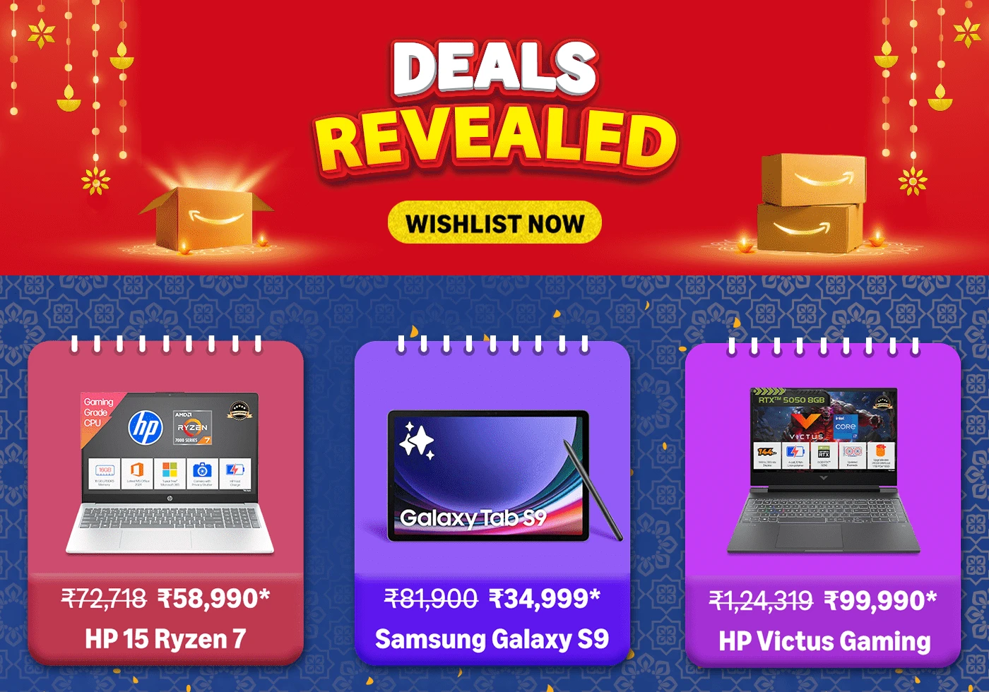 Amazon Great Indian Festival Sale 2025 Deals Revealed