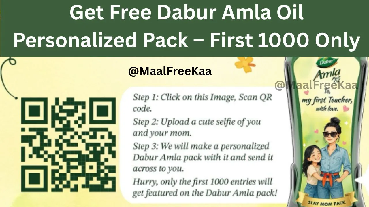 Free Dabur Amla Oil Pack 2025 Teachers’ Day Offer