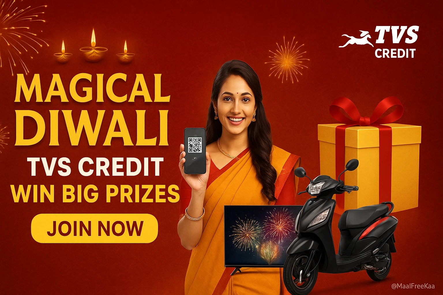 Magical Diwali TVS Credit 2025 Contest – Win Big Prizes