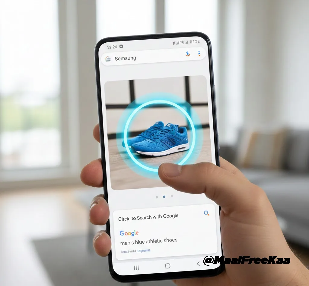 How to use Circle to Search feature on Samsung Galaxy M17 5G