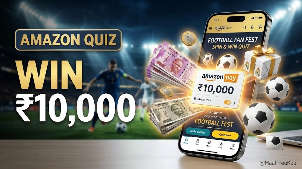 Amazon Football Fan Fest Spin & Win quiz answer today 20th July 2026