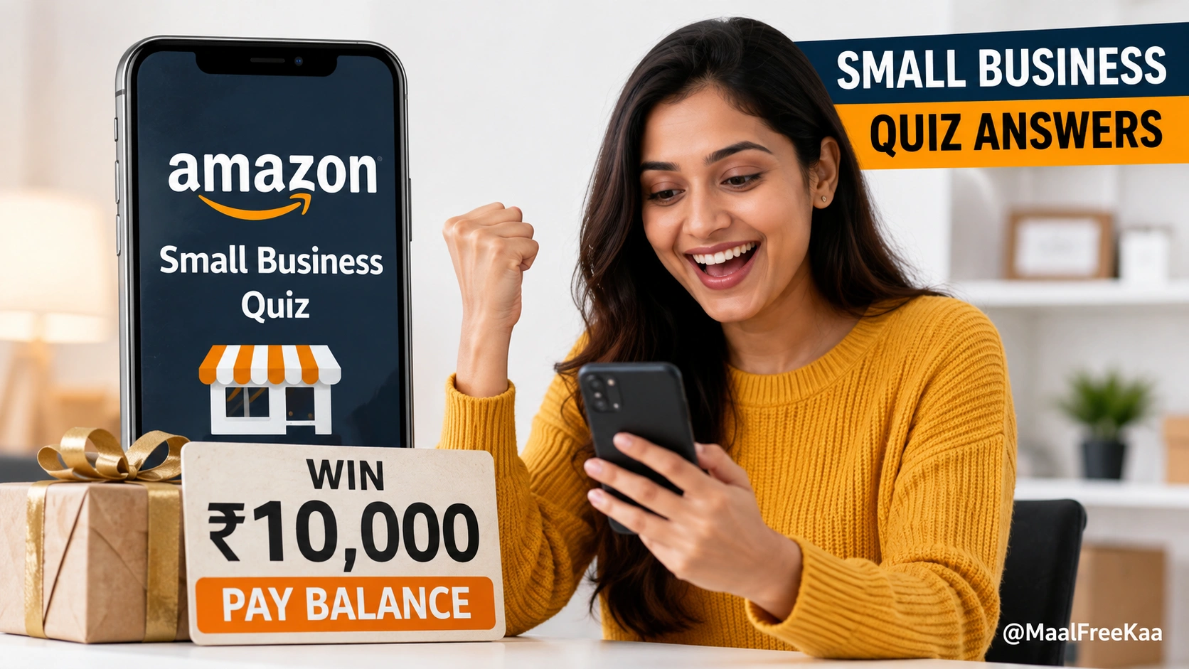 Amazon Small Business Quiz Answers Rs 10000 Amazon Pay Balance Funzone